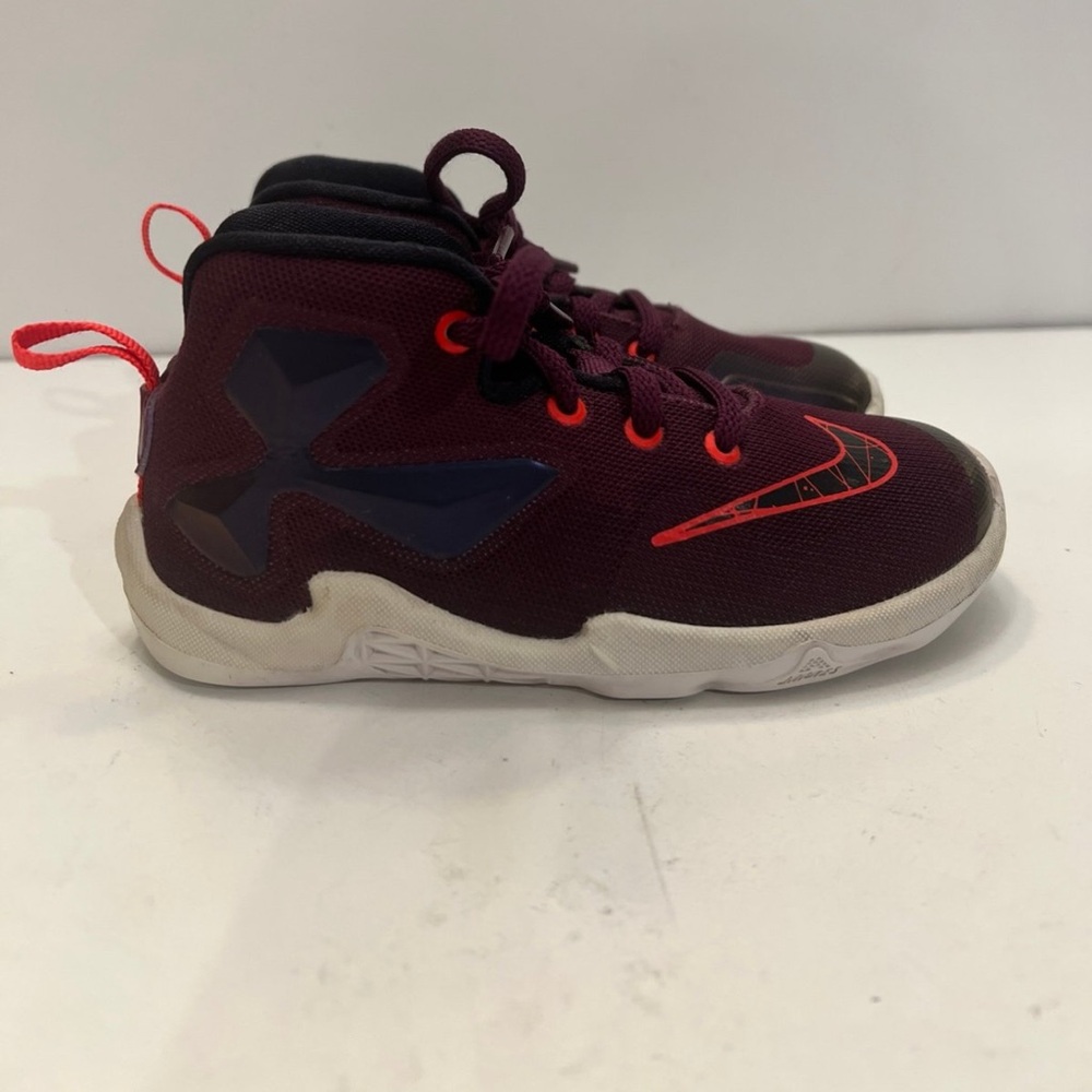 Nike Toddler Boy's Lebron XIII TC, Mulberry/Black/Purple/Platinum, US 10c